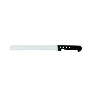 COUTEAU SCIE DENTS DEMI-LUNE 'BISCOTTE' MANCHE ABS 38 CM