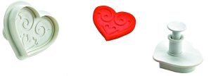 DECOUPOIR COEUR EN PLASTIQUE