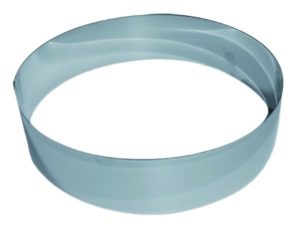 CERCLE A VACHERIN INOX DE 240MM H60 MM