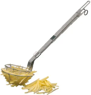 NID A FRITURE DIAM 100CM FIL D'ACIER ETAME