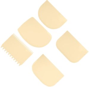JEU DE 5 RACLOIRS DIM 90*110MM EN PLASTIQUE