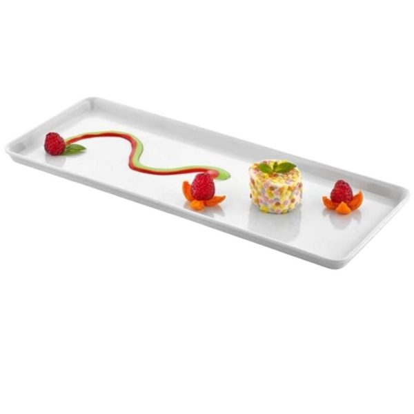 ASSIETTE PLATE REGTANGULAIRE MELAMINE