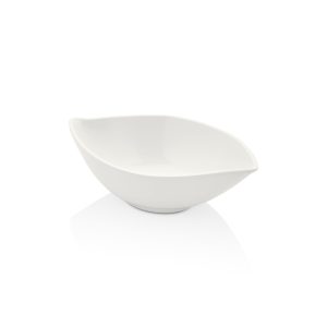 SALADIER BATEAU EN MELAMINE BLANC