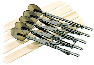 ROULEAU  5 ROULETTES LISSES 4 BANDES