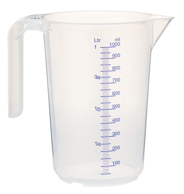 POT PLASTIQUE GRADUE 1L