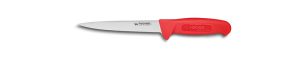 COUTEAU DESOSSEUR COURBE ROUGE 17 CM