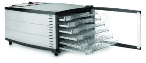 DESHYDRATEUR  PRO AVEC 6 PLATEAUX RECT 36X47X26CM