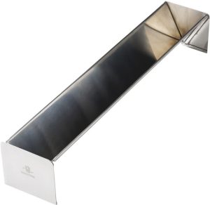 GOUTTIERE TRIANGULAIRE INOX 500*90