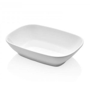 RAVIER OVALE MELAMINE BLANCHE