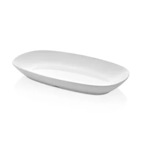 RAVIER OVALE MELAMINE BLANCHE