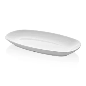RAVIER OVALE MELAMINE BLANCHE