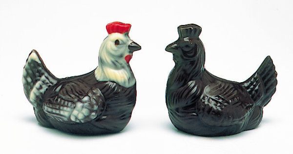 PLAQUE A CHOCOLAT 382048 EMPR 6 POULE