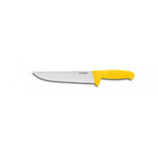 COUTEAU BOUCHER JAUNE  25 CM