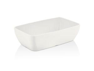 SALADIER MELAMINE CORONA GN 1/4 BLANC