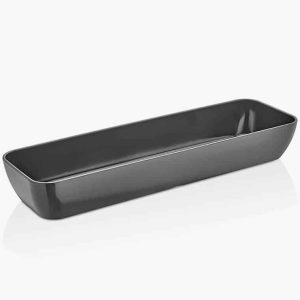 SALADIER MELAMINE CORONA GN 2/4 NOIR
