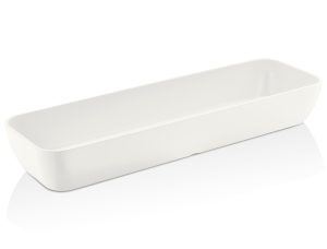 SALADIER MELAMINE CORONA GN 2/4 BLANC