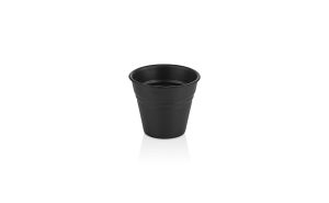 SEAU ROND EN MELAMINE 11 CM NOIR