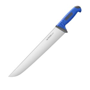 COUTEAU BOUCHER BLEU  30 CM