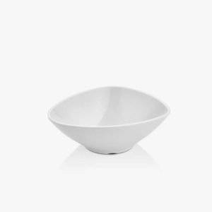 SALADIER BERMUDA EN MELAMINE BLANC