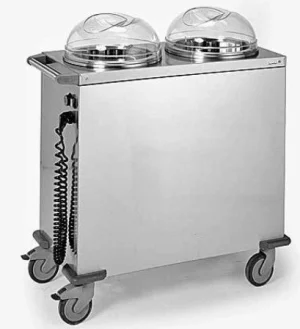 DISTRIBUTEUR MOBILE DES ASSIETTE CHAUFFEES