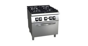 CUISINIERE A GAZ 4 FEUX S/FOUR S/K BRULEUR HAUTE PUISS 19085168