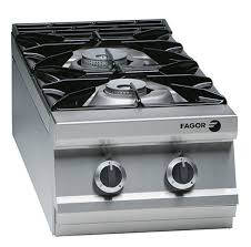 CUISINIERE A GAZ 2 FEUX A POSER CG-720 350X750X290