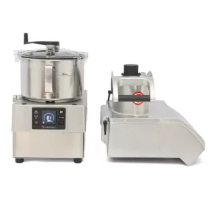 COMBINE CUTTER COUPE LEGUME   (coupe-légumes (450 kg/h) + cutter avec cuve de 5,5 litres)