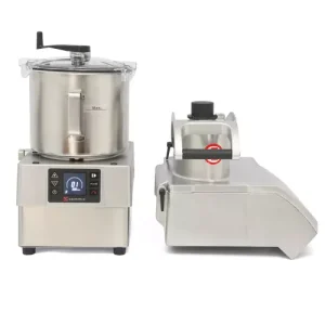 COMBINE CUTTER COUPE LEGUME   (coupe-légumes (450 kg/h) + cutter avec cuve de 8 litres)
