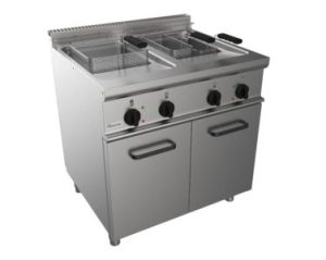 FRITEUSE ELECTRIQUE 2 CUVES LT.17+17