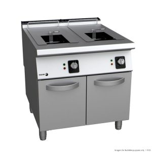 FRITEUSE A GAZ DOUBLE S/PLAC 2X15 L SERIE KORE