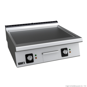 PLAQUE A GRILLADE ELECT LISSE CHROME A POSER S/K FT-E710 CL 19074851