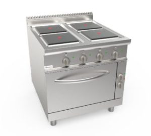 CUISINIERE ELECT 4 PLAQUES  A/FOUR ELECT GN 2/1
