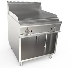 PLAQUE A GRILLADE ELECT LISSE S/MEUBLE OUVERTE