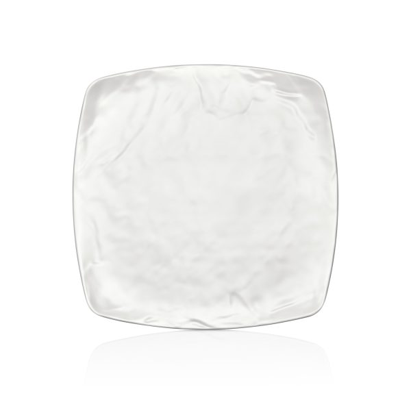 ASSIETTE CARRE PLATE 27X32,5 BLANC M7127