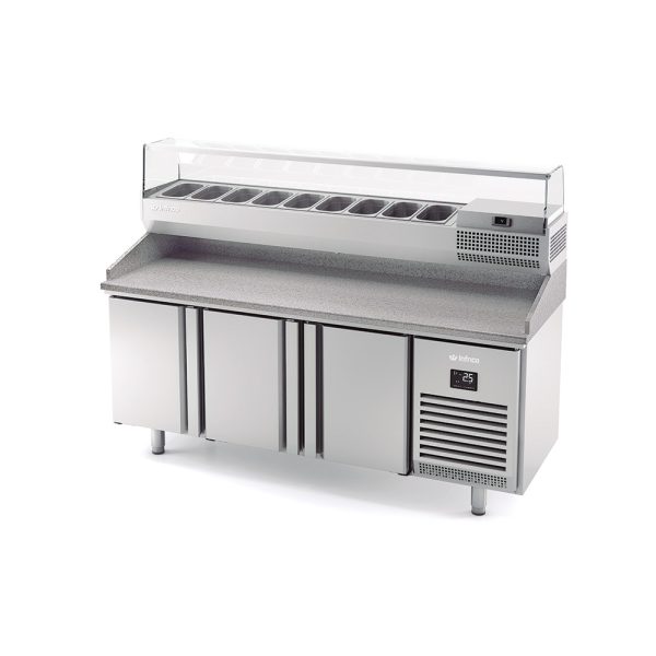 TABLE GASTRO A  PIZZA 02 P DESSUS GRANITE  1.49