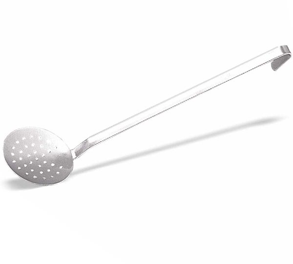 ECUMOIRE MONOBLOC INOX 08 CM