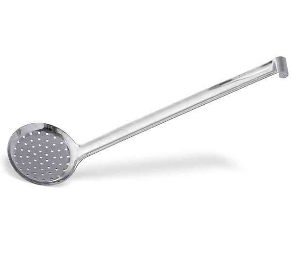 ECUMOIRE MONOBLOC INOX ECONOMIQUE 10 CM