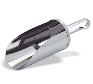 PELLE A FARINE EN INOX 19 CM