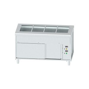 BAIN MARIE  VENTILE  SUR TABLE CHAUDE