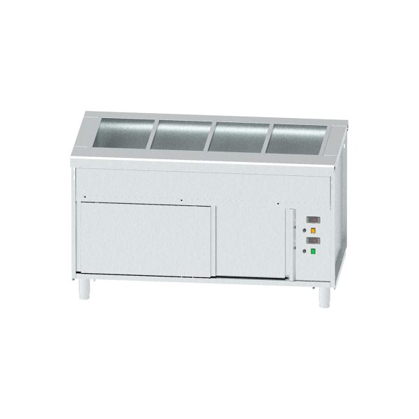 BAIN MARIE  VENTILE  SUR TABLE CHAUDE
