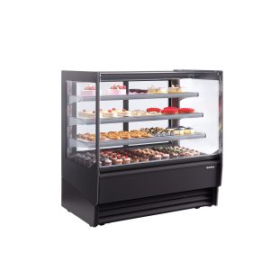 VITRINE REFRIGEREE PATISS  AMBAR RECTA  NOIR